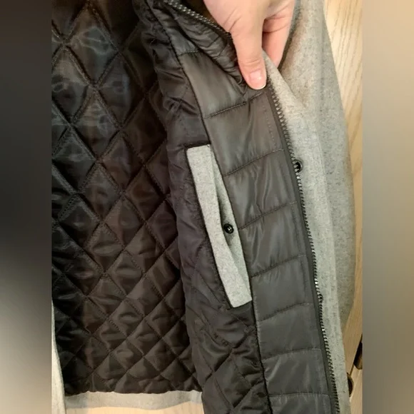 MICHAEL Michael Kors Wool Blend Military Coat Men’s Large - Picture 12 of 14